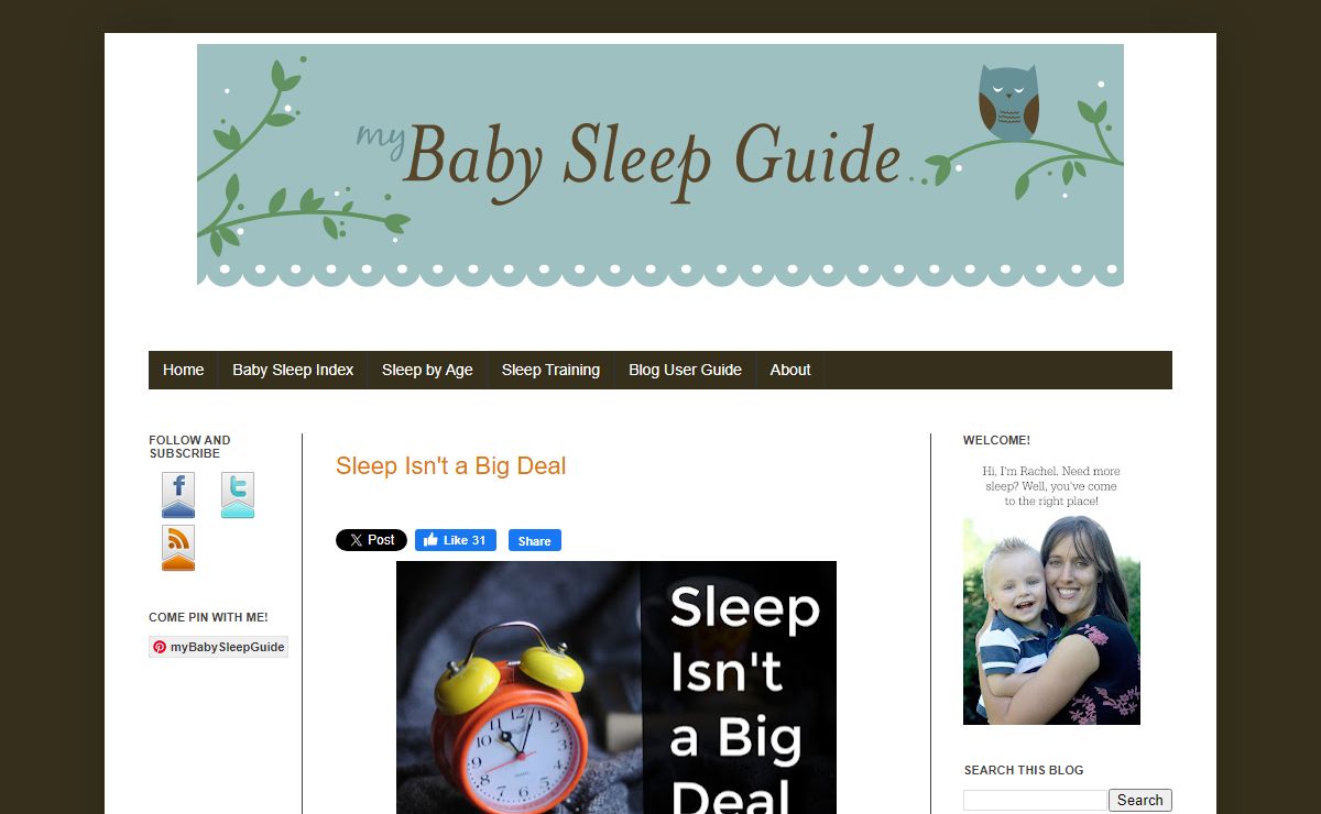 My Baby Sleep Guide | Your sleep problems, solved!