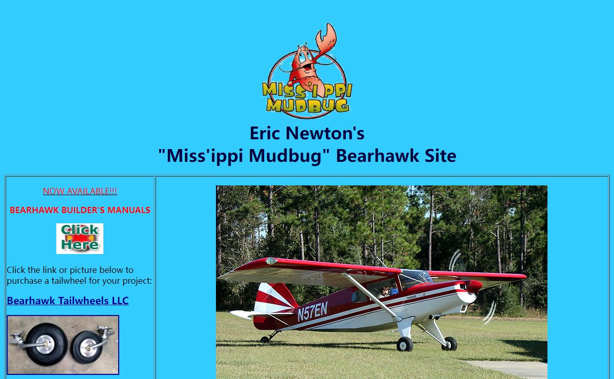 Eric Newton's Bearhawk Site