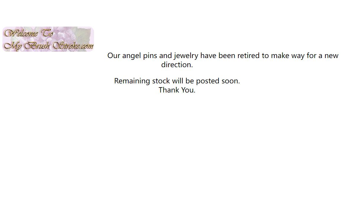 Our angel pins and jewelry have