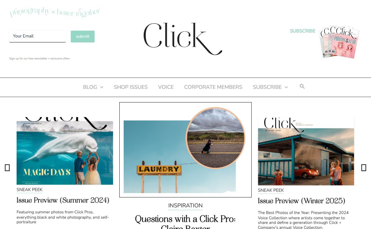 Click: A Print Magazine for the Modern Photographer
