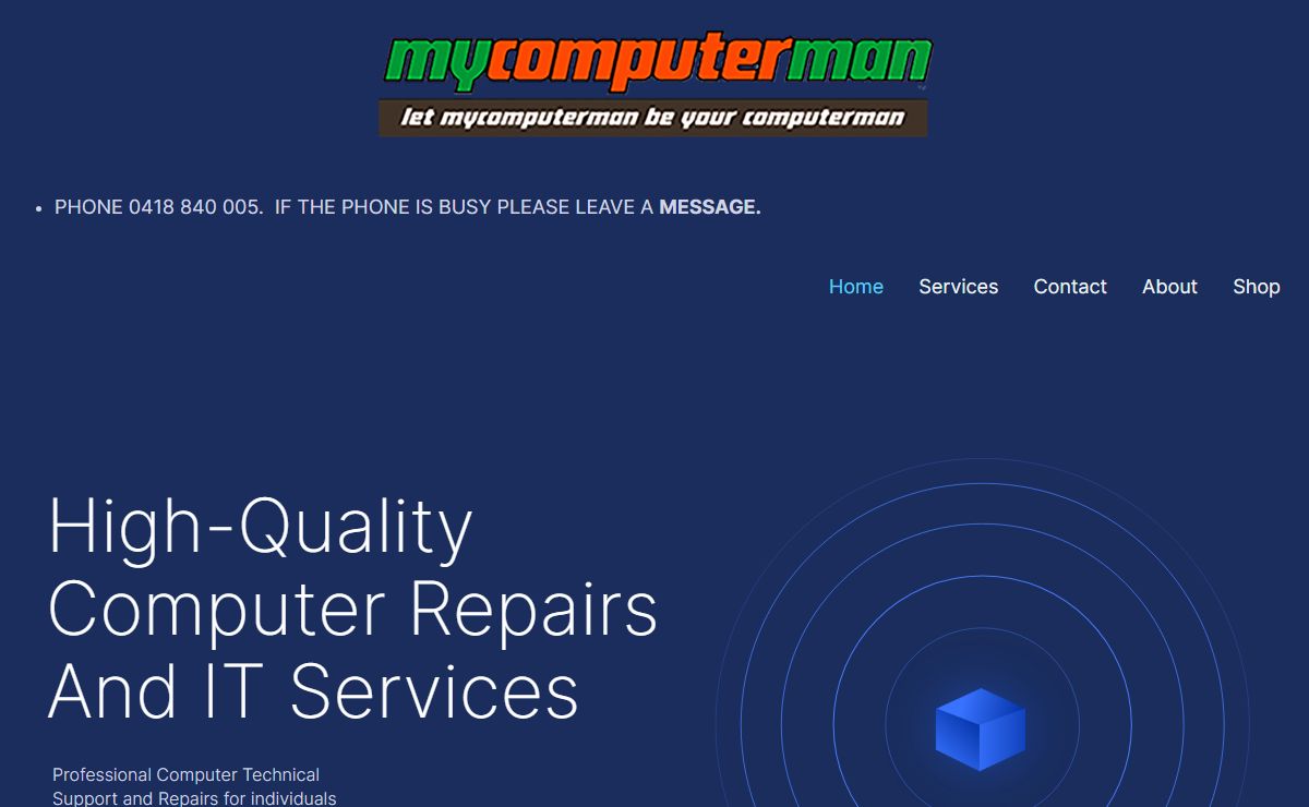 MYCOMPUTERMAN – let mycomputerman be your computerman