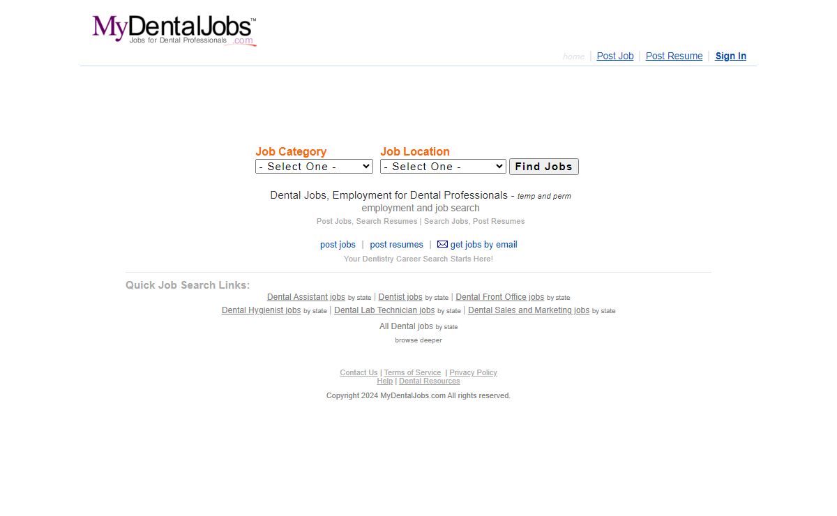 Dental Jobs, Employment | MyDentalJobs.com