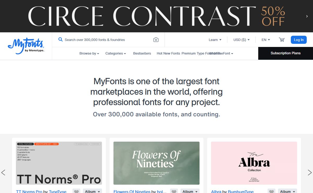 MyFonts | Buy and Download Fonts