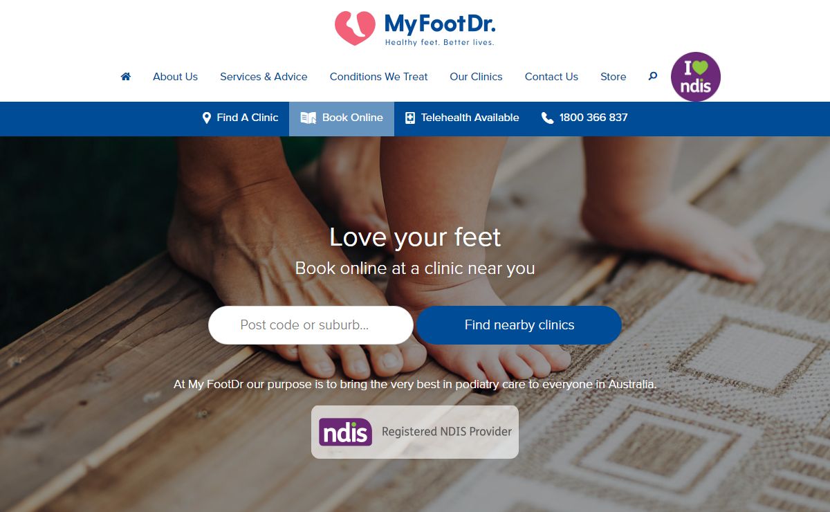 My FootDr – Healthy feet. Better lives.