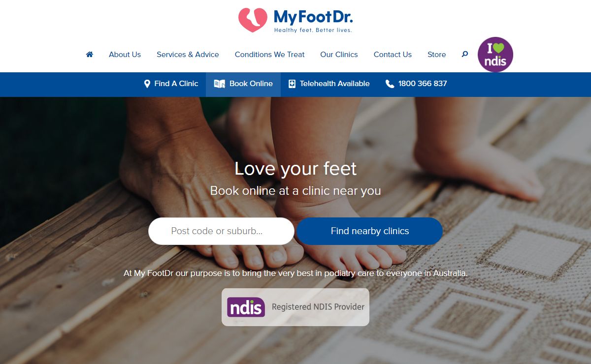 My FootDr – Healthy feet. Better lives.