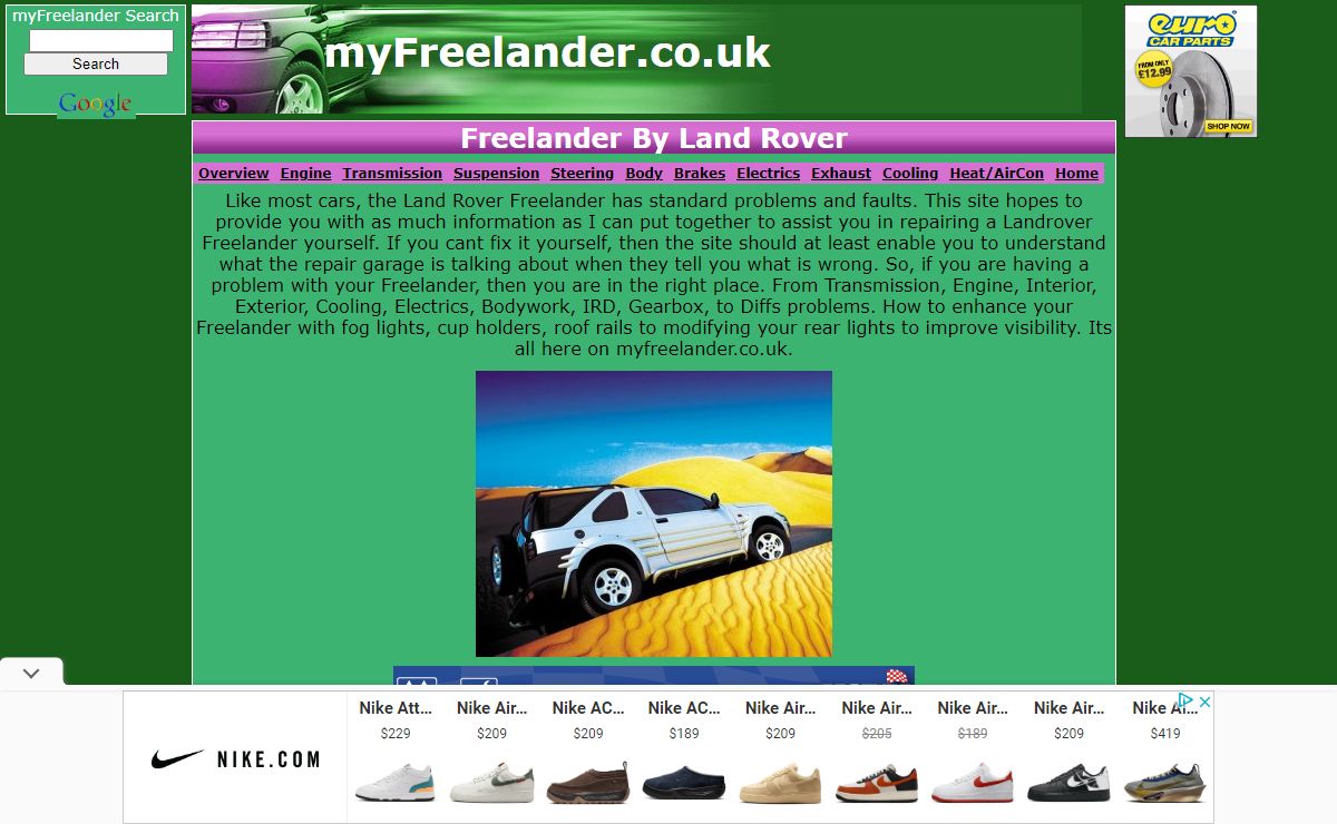 Freelander - Fix problems, repairs, diagrams, whats wrong, faults, upgrates - Land Rover