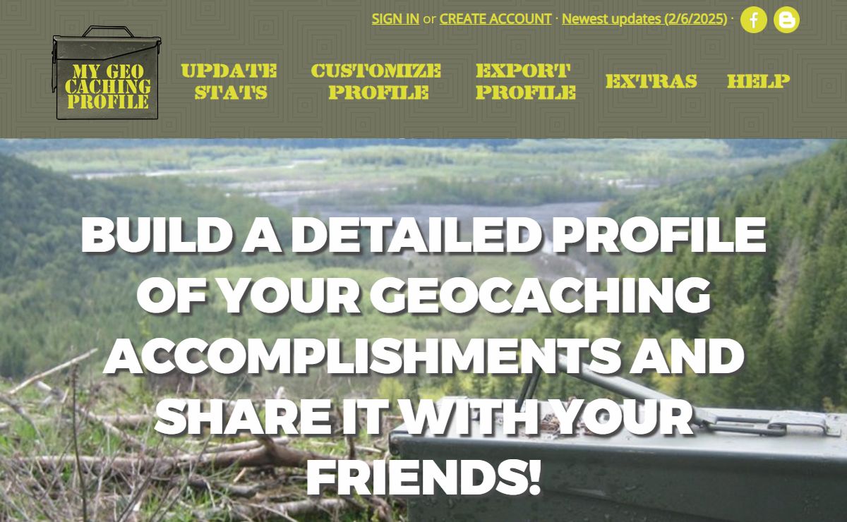 My Geocaching Profile.com