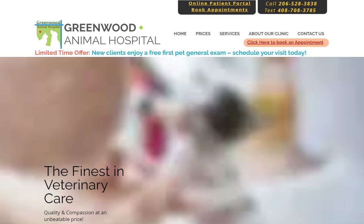 Best Seattle Vet - Greenwood Animal Hospital