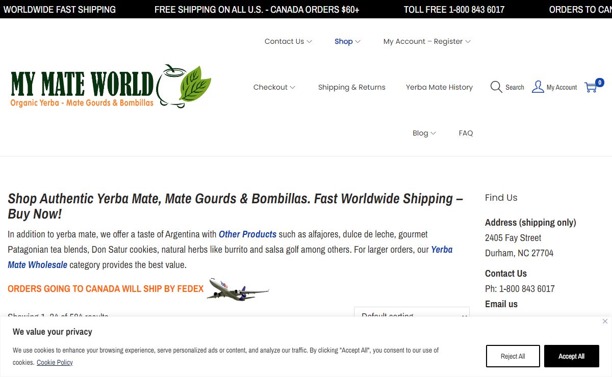 Yerba Mate, Gourds & Bombillas | Organic Store - My Mate World | Argentine Yerba Mate, Unique Gourds & Bombillas | Worldwide Shipping