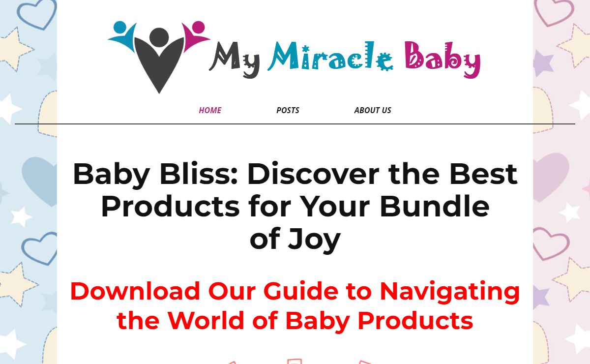 Home - My Miracle Baby