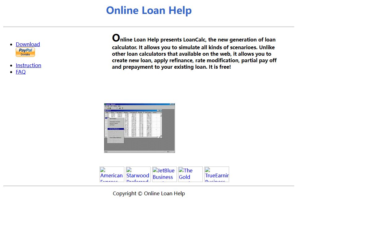Online Loan Help