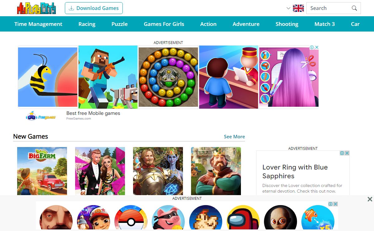 Download Free Games - 100% Free PC Games at MyPlayCity.com