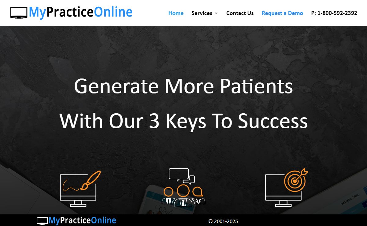 Medical & Dental Website Design - MyPracticeOnline