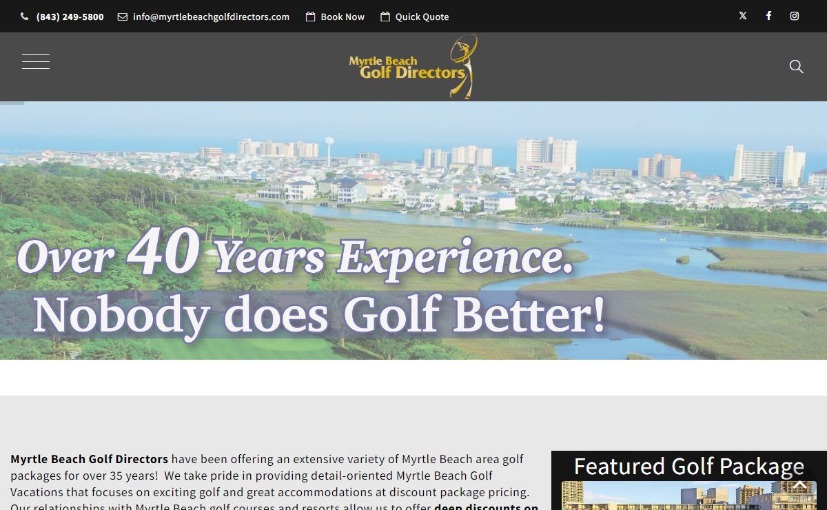 Myrtle Beach Golf Directors
