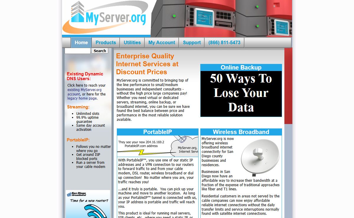 MyServer.org: High performance servers and bandwidth for everyone!