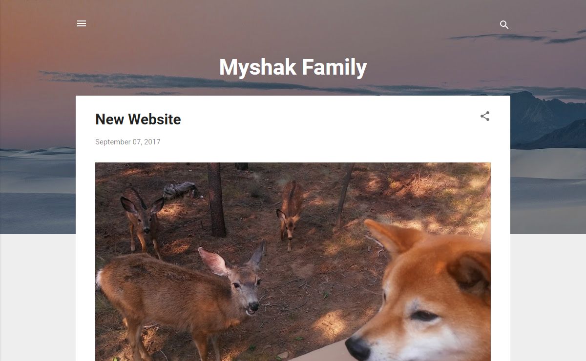Myshak Family