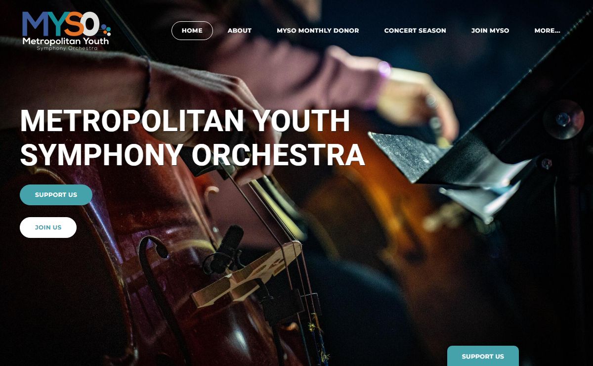 Metropolitan Youth Symphony Orchestra - Home