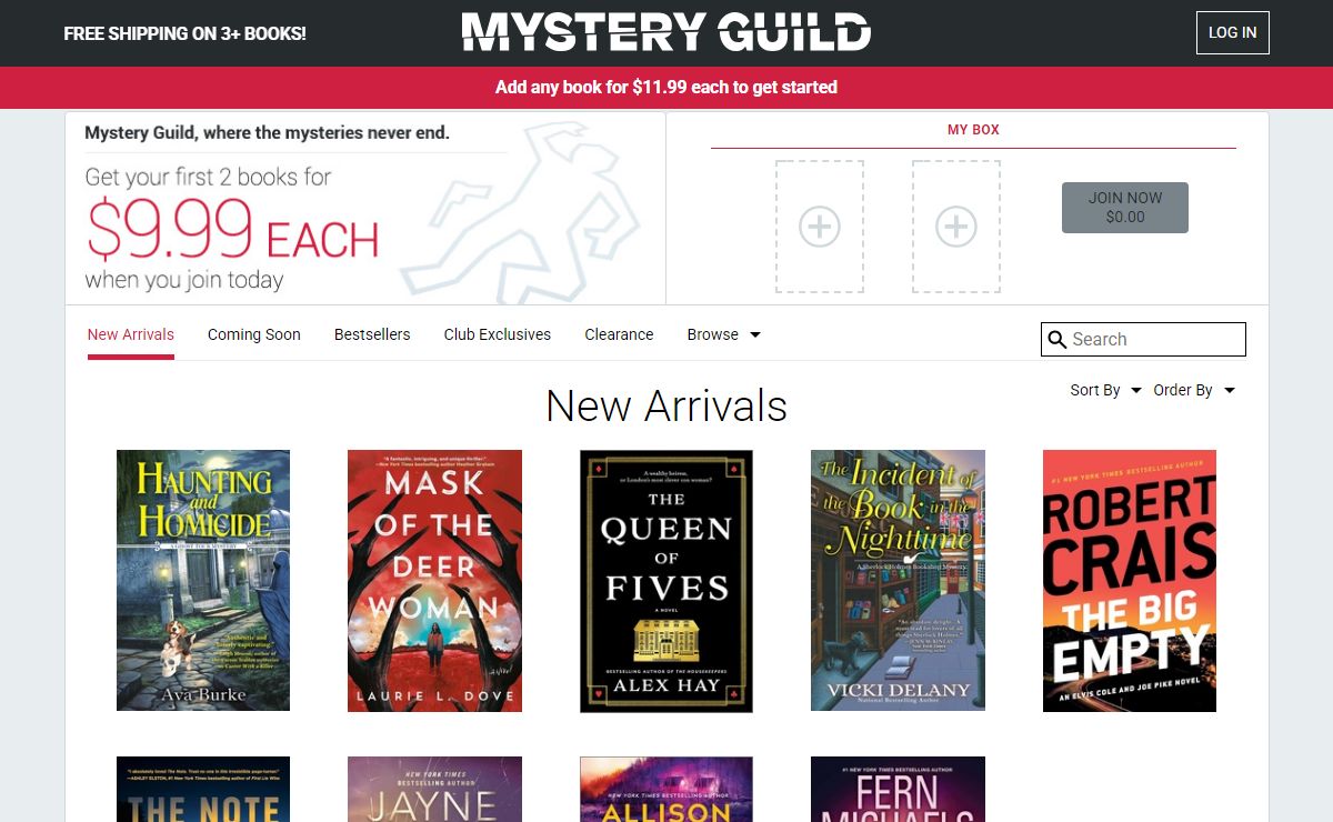 Mystery Guild Book Club