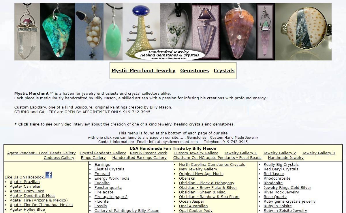 Mystic Merchant Jewelry Handmade, crystals, Gemstones, lapidary, healing gemstones.