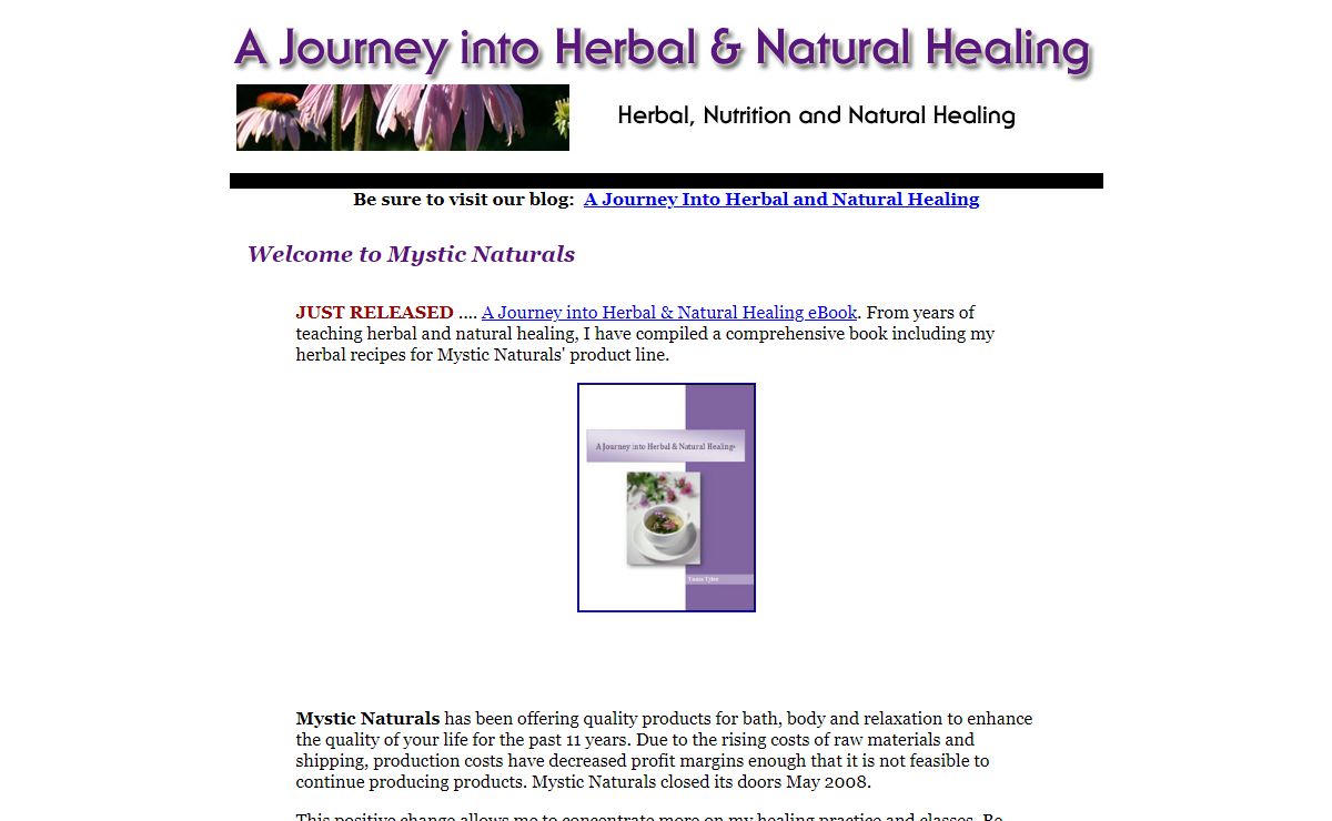 Mystic Naturals | A Journey into Herbal and Natural Healing