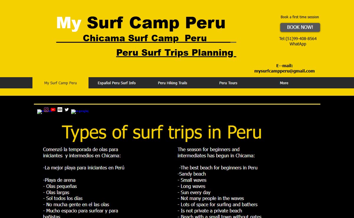 My Surf Camp Peru