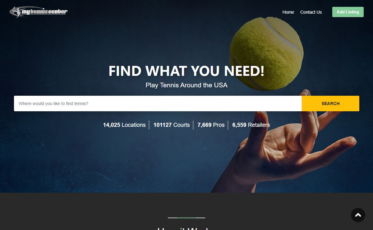 Home | MyTennisCenter.com