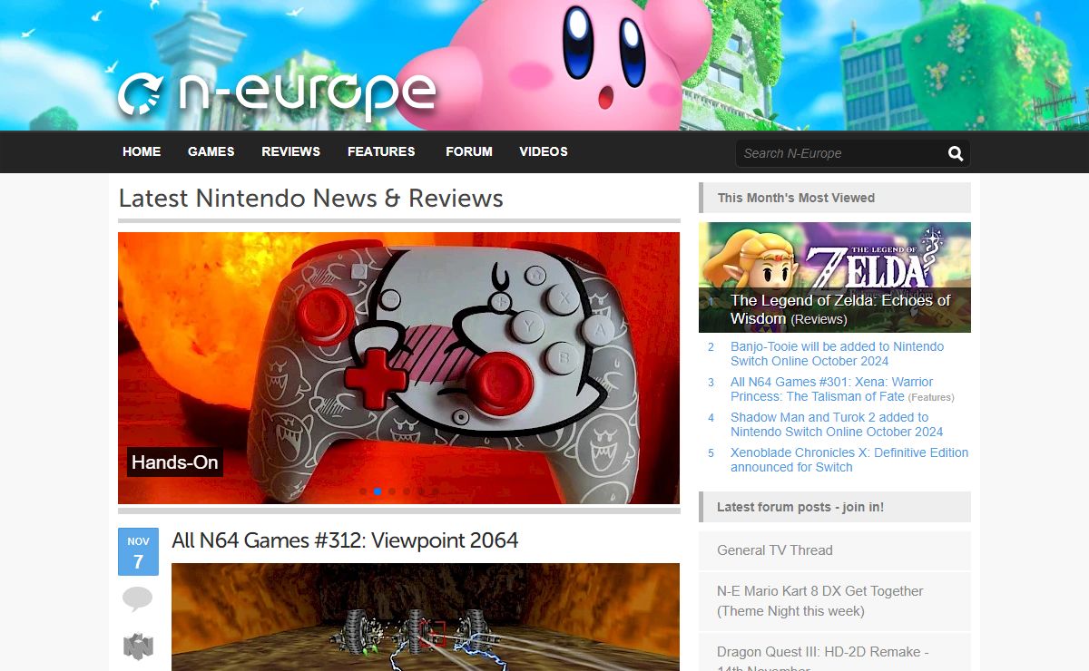 N-Europe: Quality Nintendo Coverage | N-Europe.com