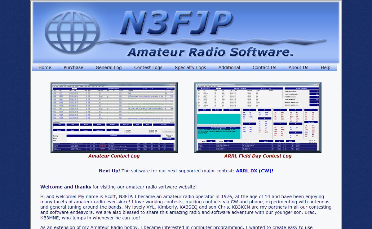 N3FJP's Amateur Radio Software