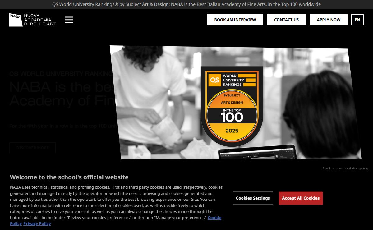 NABA - Design, Fashion , Media and Graphic Design Courses