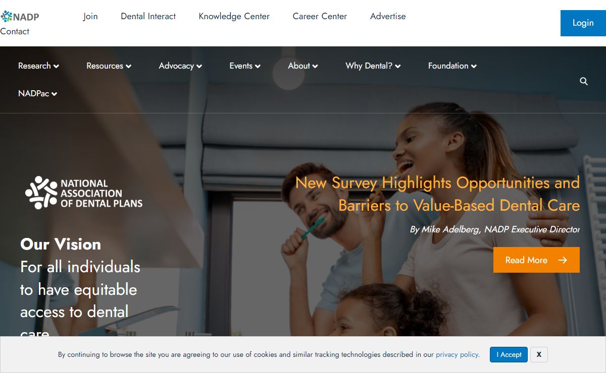 National Association of Dental Plans - For all individuals to have equitable access to dental care.