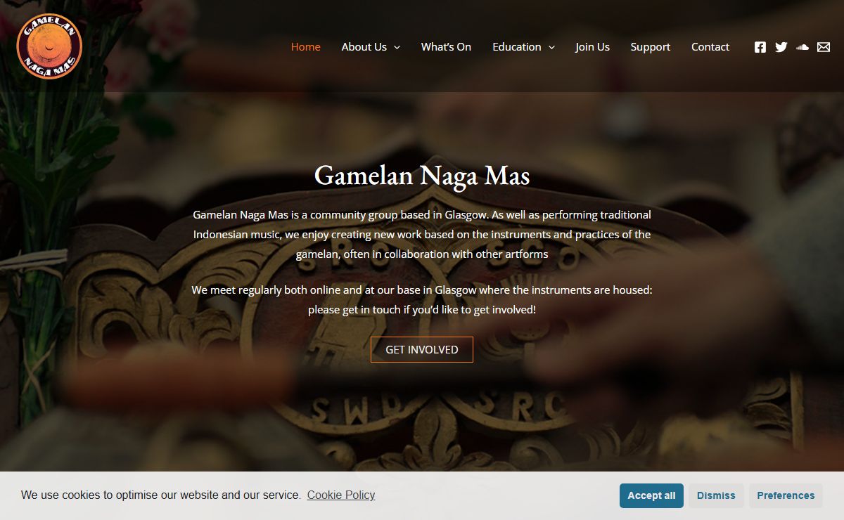 Naga Mas – Glasgow based classical Javanese and Balinese music