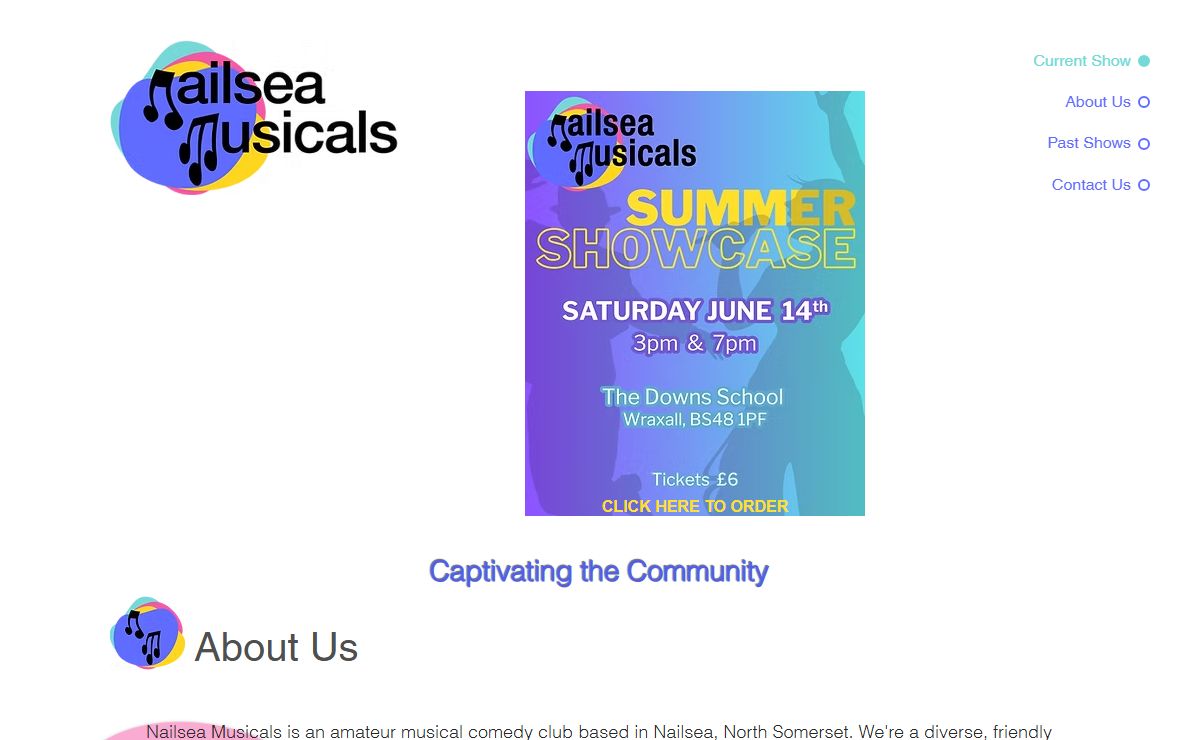 Nailsea Musicals | Amateur Musical Comedy Club | Nailsea