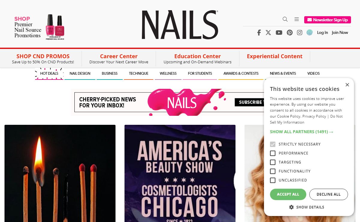 NAILS Magazine | Nail Salon Techniques, Nail Art, Business Tips