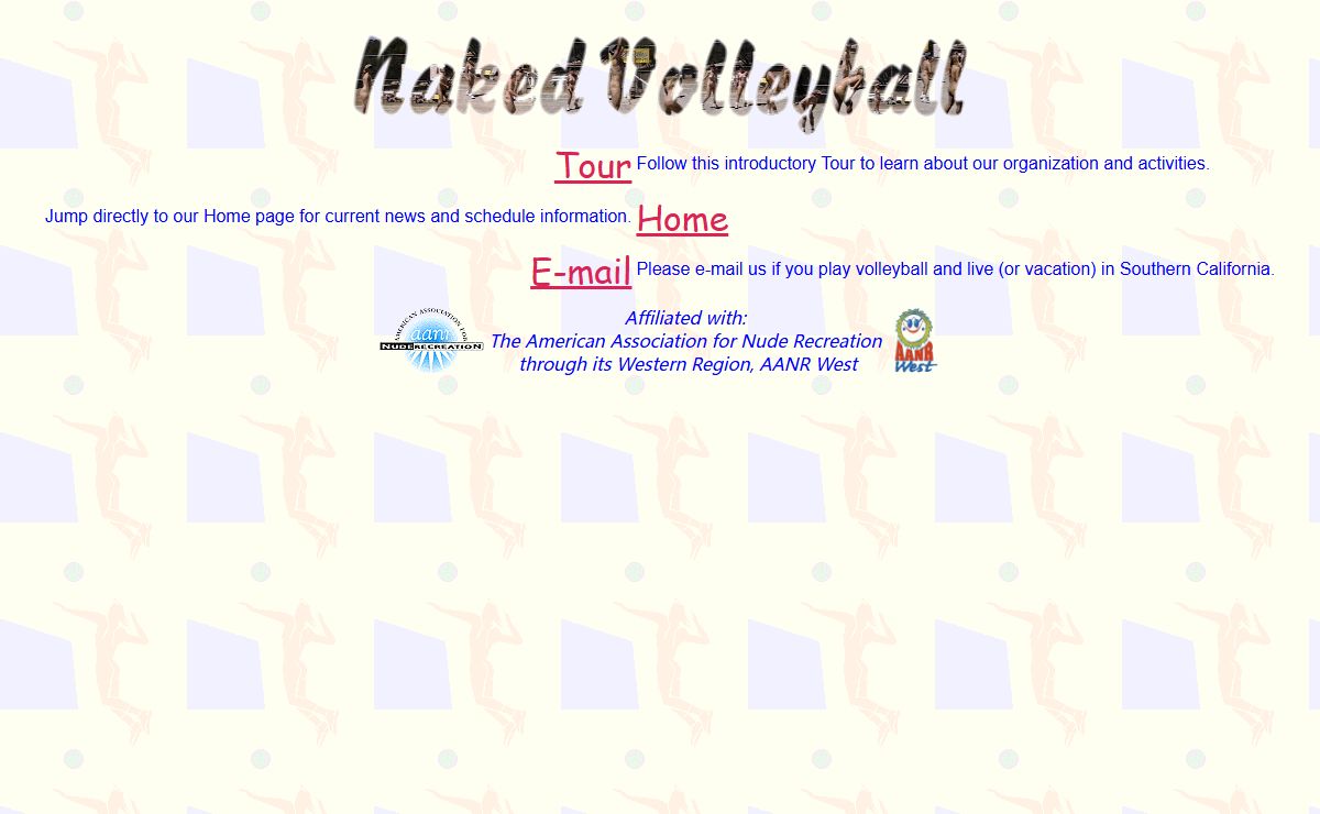 Naked Volleyball