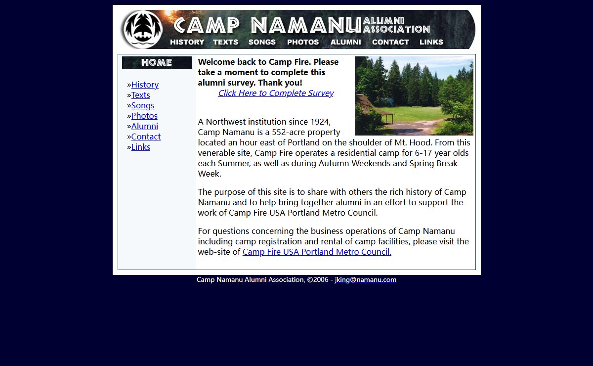 Namanu.com - Camp Namanu Alumni