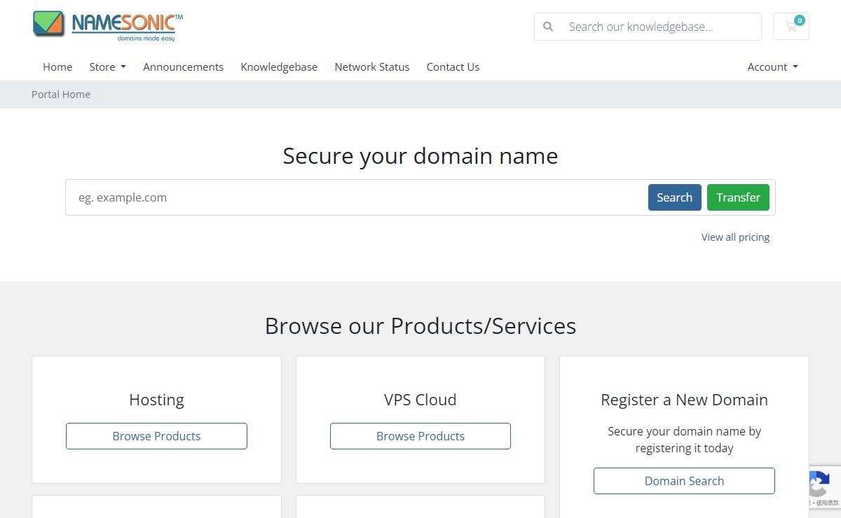 Portal Home - Namesonic