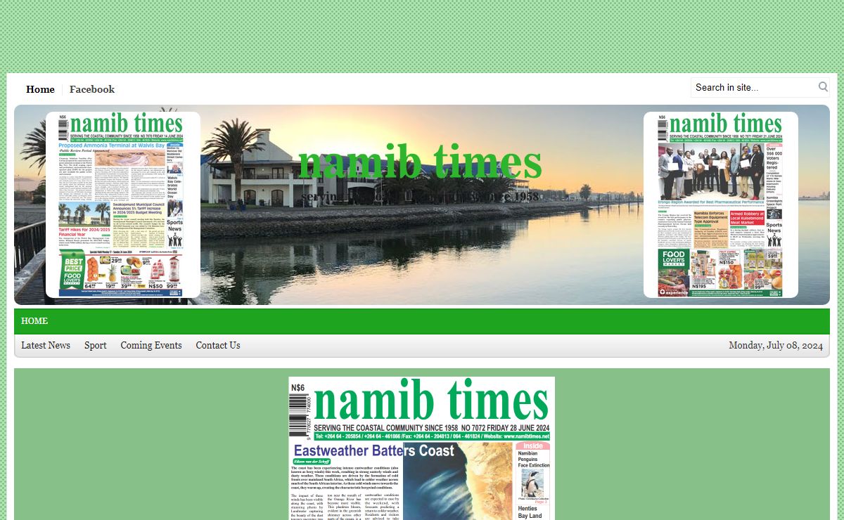 Namib Times | Serving the coastal community since 1958