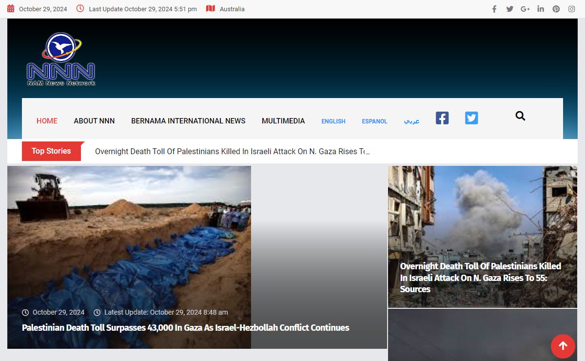 Nam News Network (NNN) – The Non-Aligned Movement