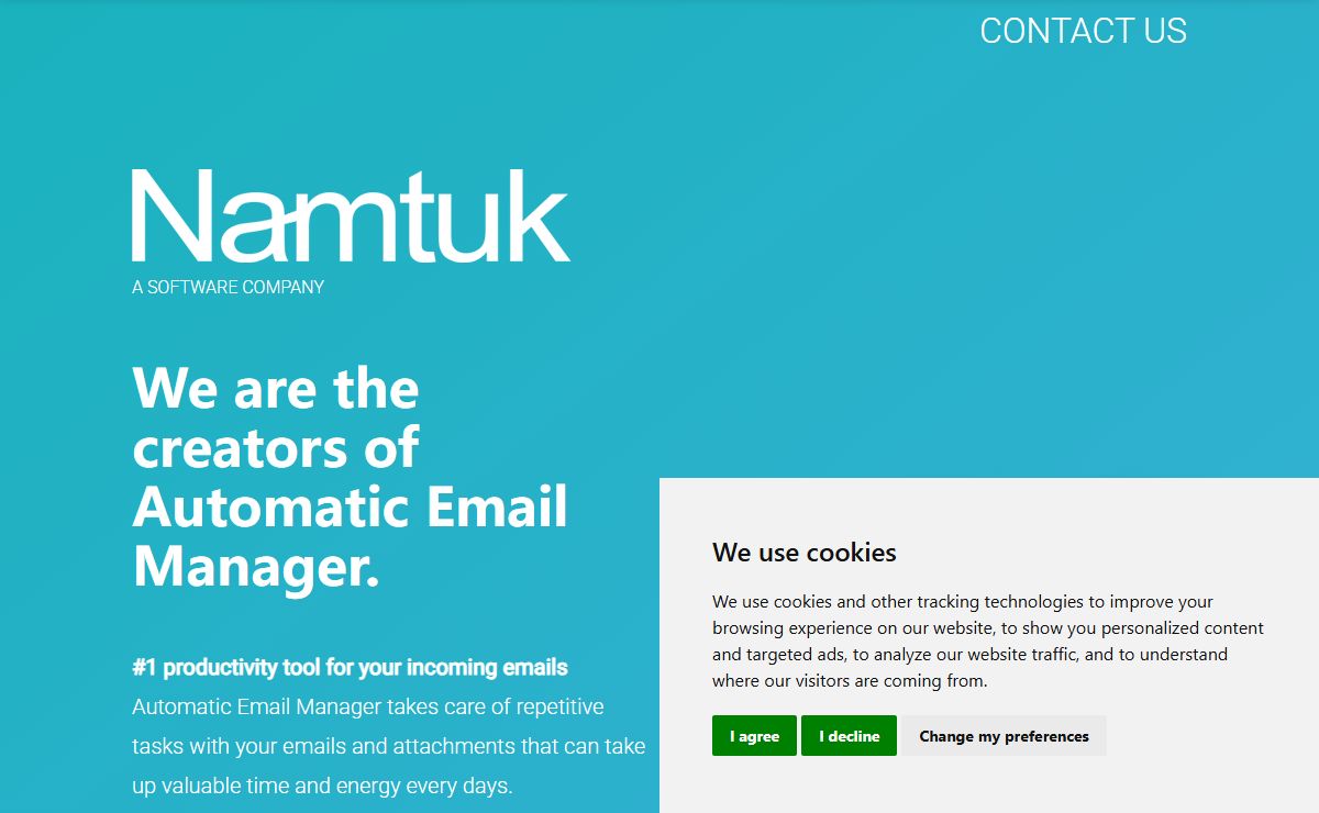 Welcome to official Namtuk