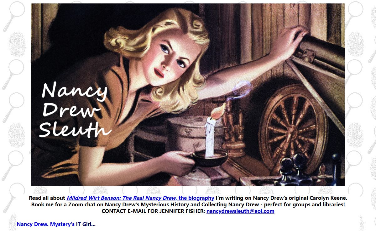 The Nancy Drew Sleuth Unofficial Website