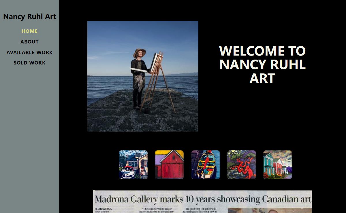 Nancy Ruhl Art