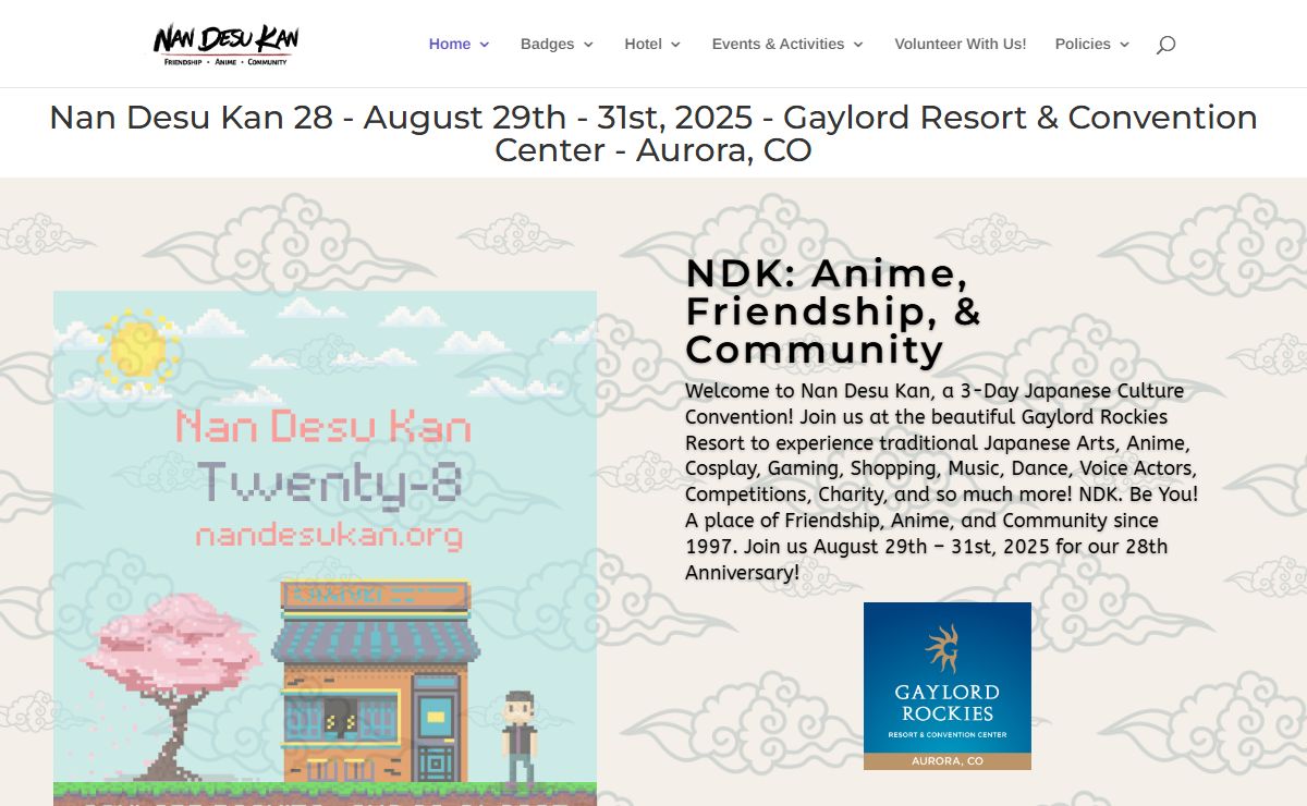 Nan Desu Kan | Friendship - Anime - Community: The Premier Anime Convention of the Rockies
