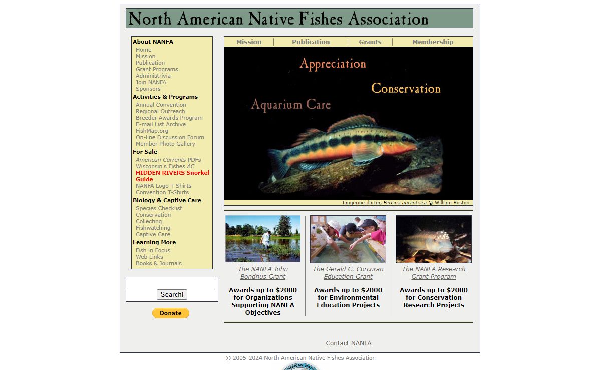 The North American Native Fishes Association