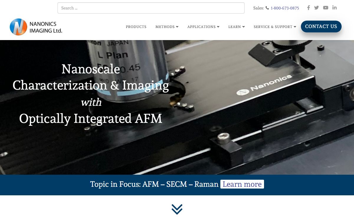 NSOM, AFM Raman, TERS, and all Scanning Probe Microscopy - Nanonics Imaging