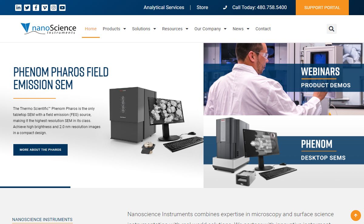 Nanoscience Instruments | Serving the Nano World
