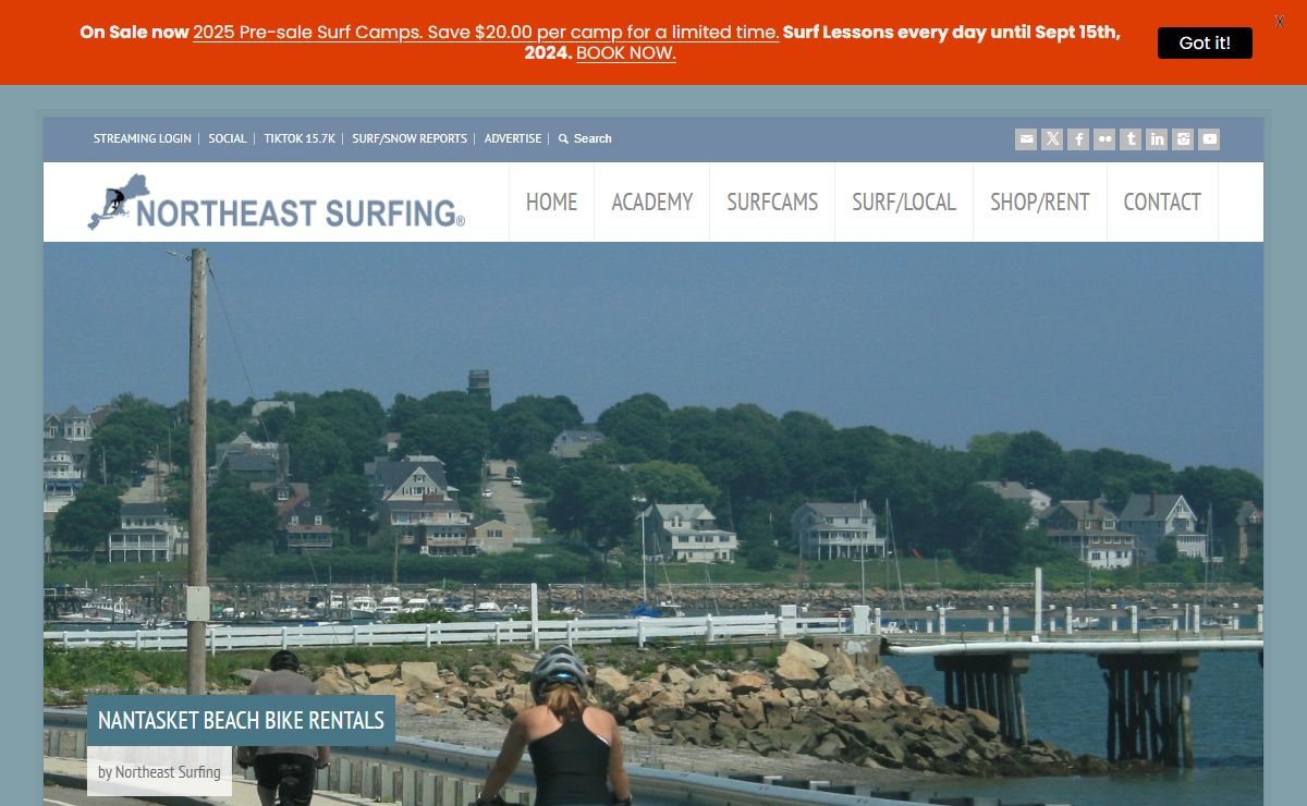 Nantasket Beach Bikes - Hull, MA. Rent Bikes and tour Hull South Shore.