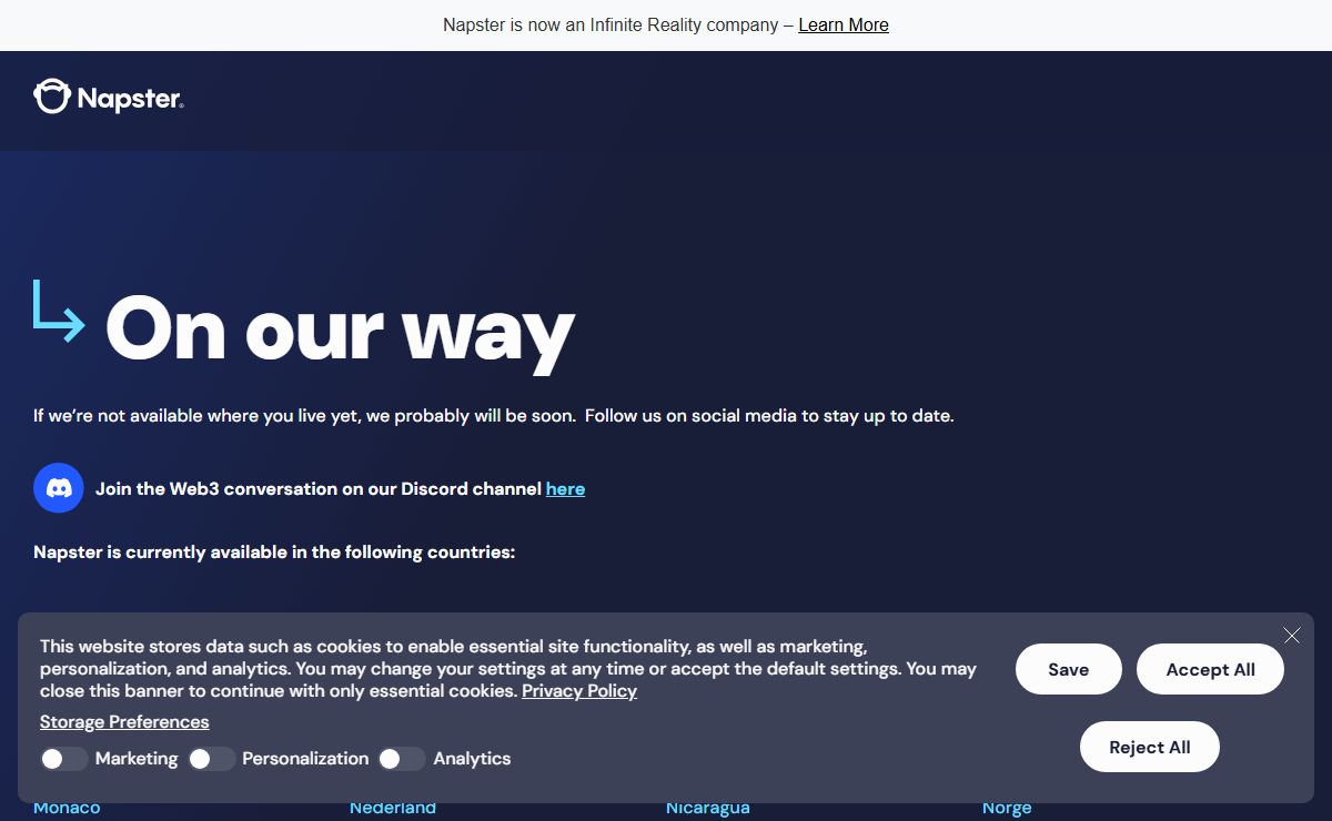 Napster: Music From Every Angle