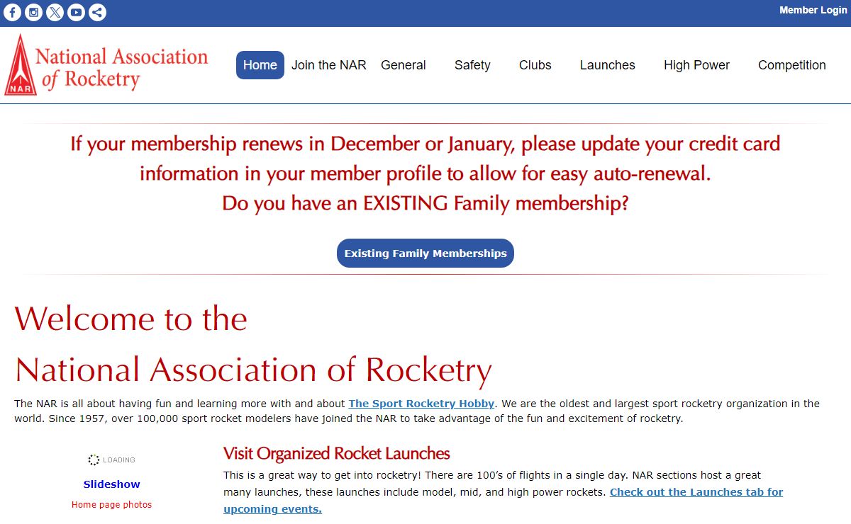 Home - National Association of Rocketry