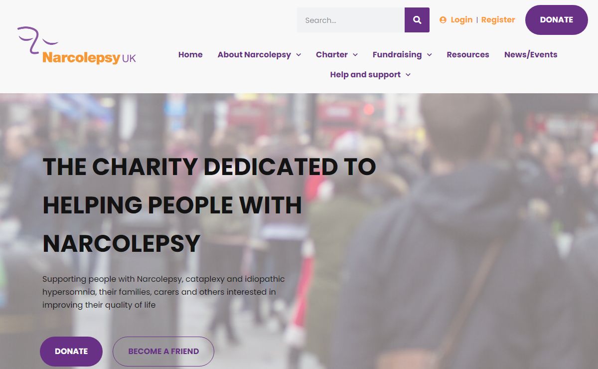 Narcolepsy UK – Supporting people with narcolepsy, their families, carers and others interested in improving their quality of life