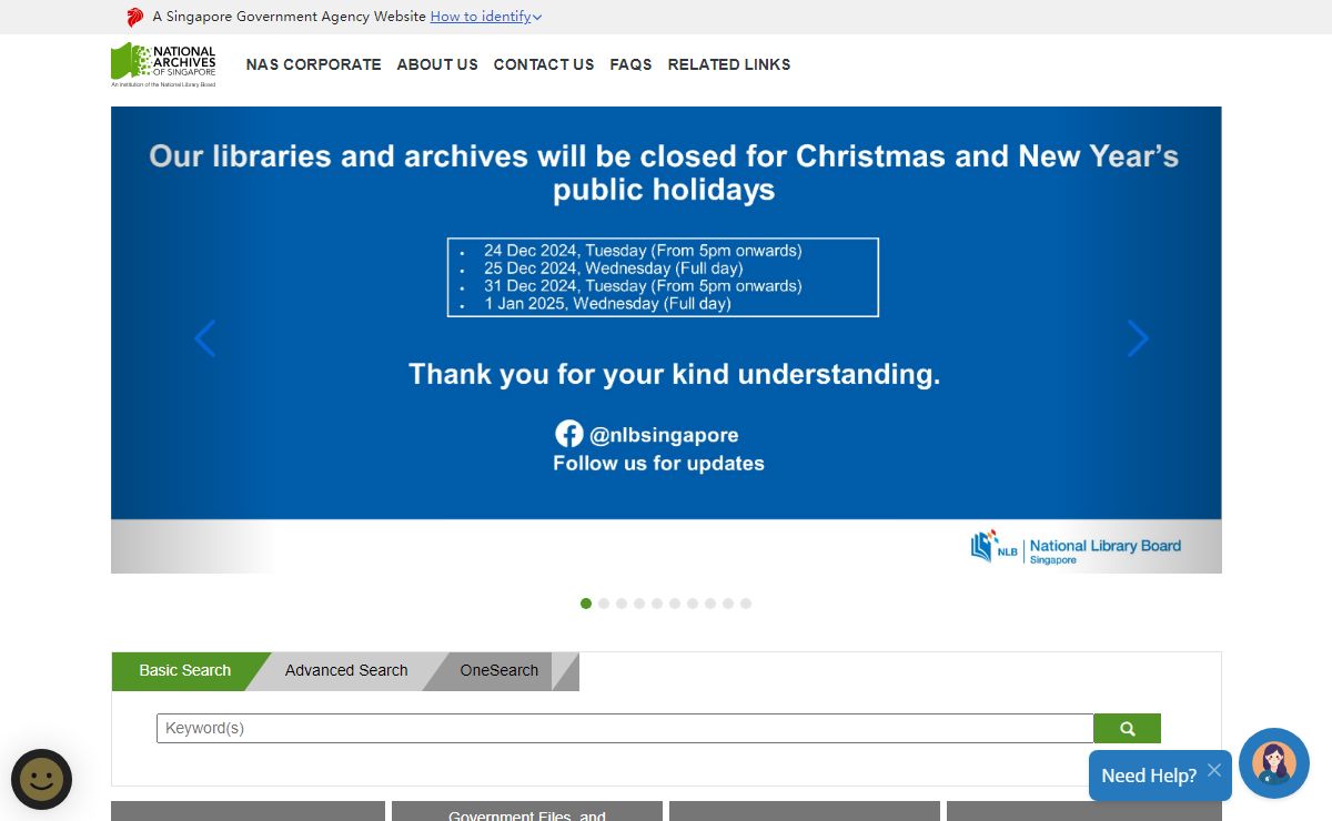 Home - Archives Online